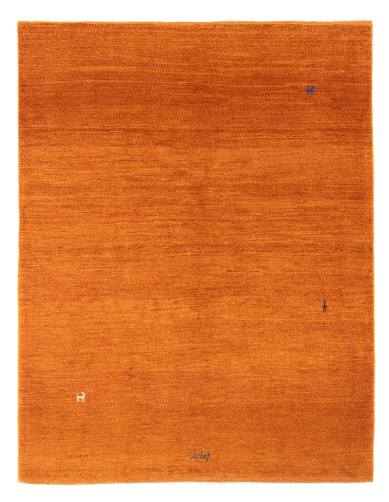 Gabbeh-matta - persisk - 189 x 151 cm - orange