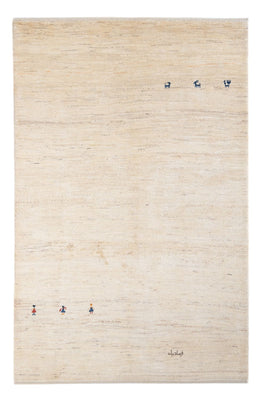 Gabbeh-matta - persisk - 202 x 138 cm - silver