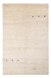 Gabbeh-matta - persisk - 202 x 138 cm - silver