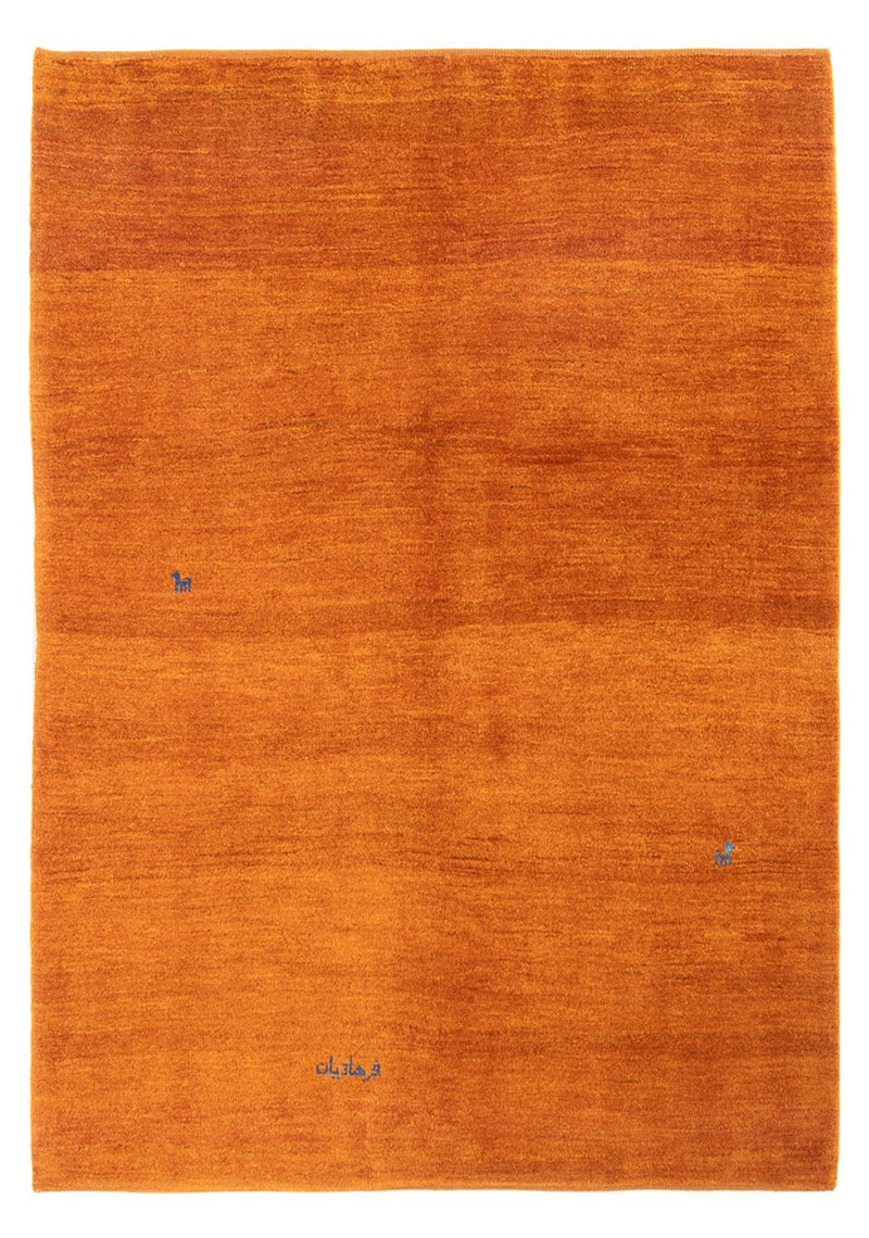 Gabbeh-matta - persisk - 195 x 155 cm - orange