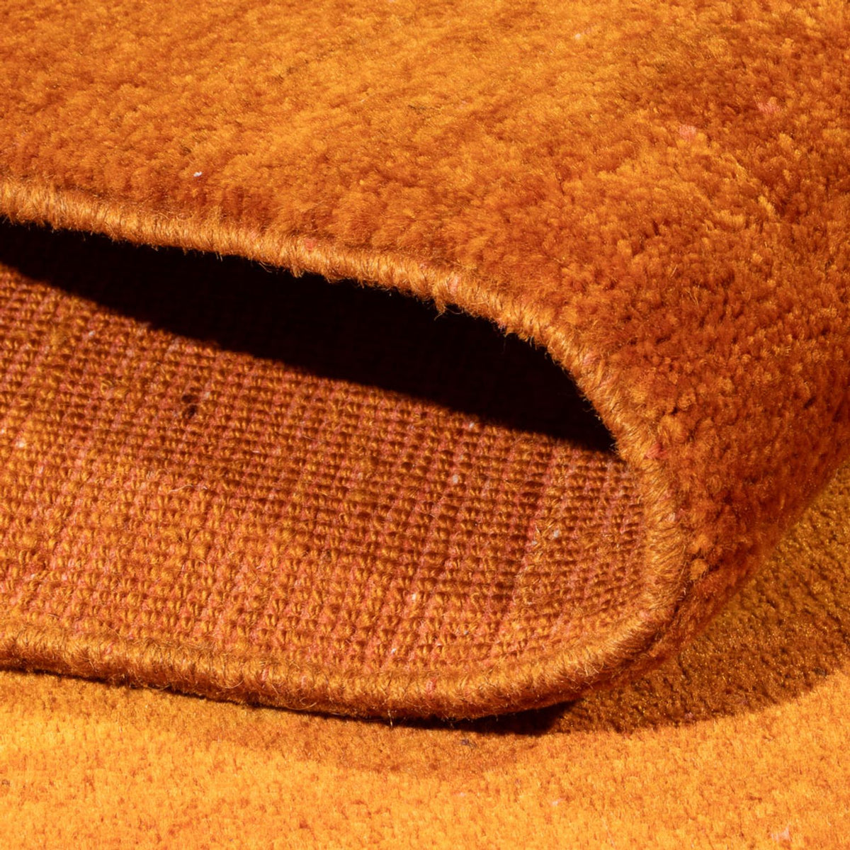 Gabbeh-matta - persisk - 195 x 155 cm - orange