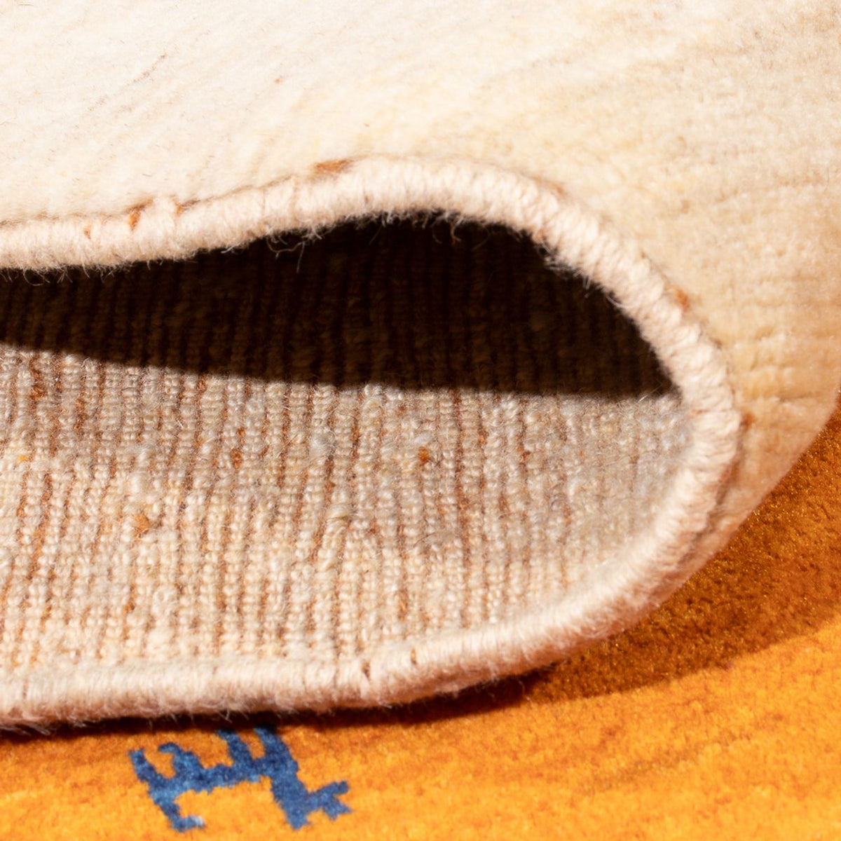 Gabbeh-matta - persisk - 196 x 153 cm - flerfärgad