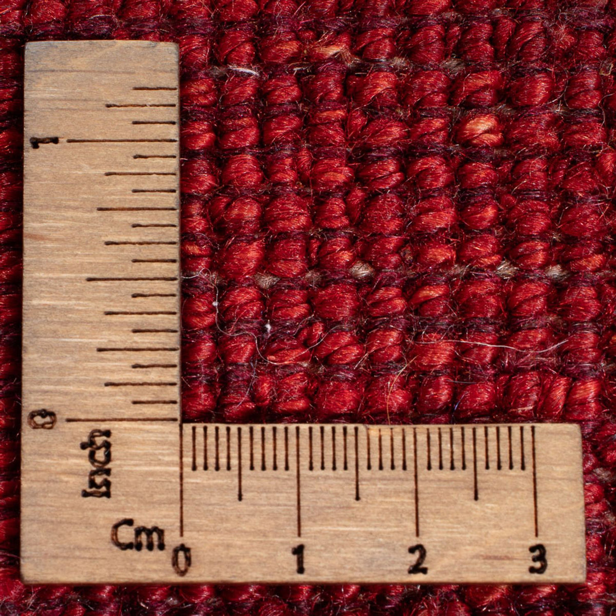 Gabbeh-matta - persisk - 206 x 148 cm - röd