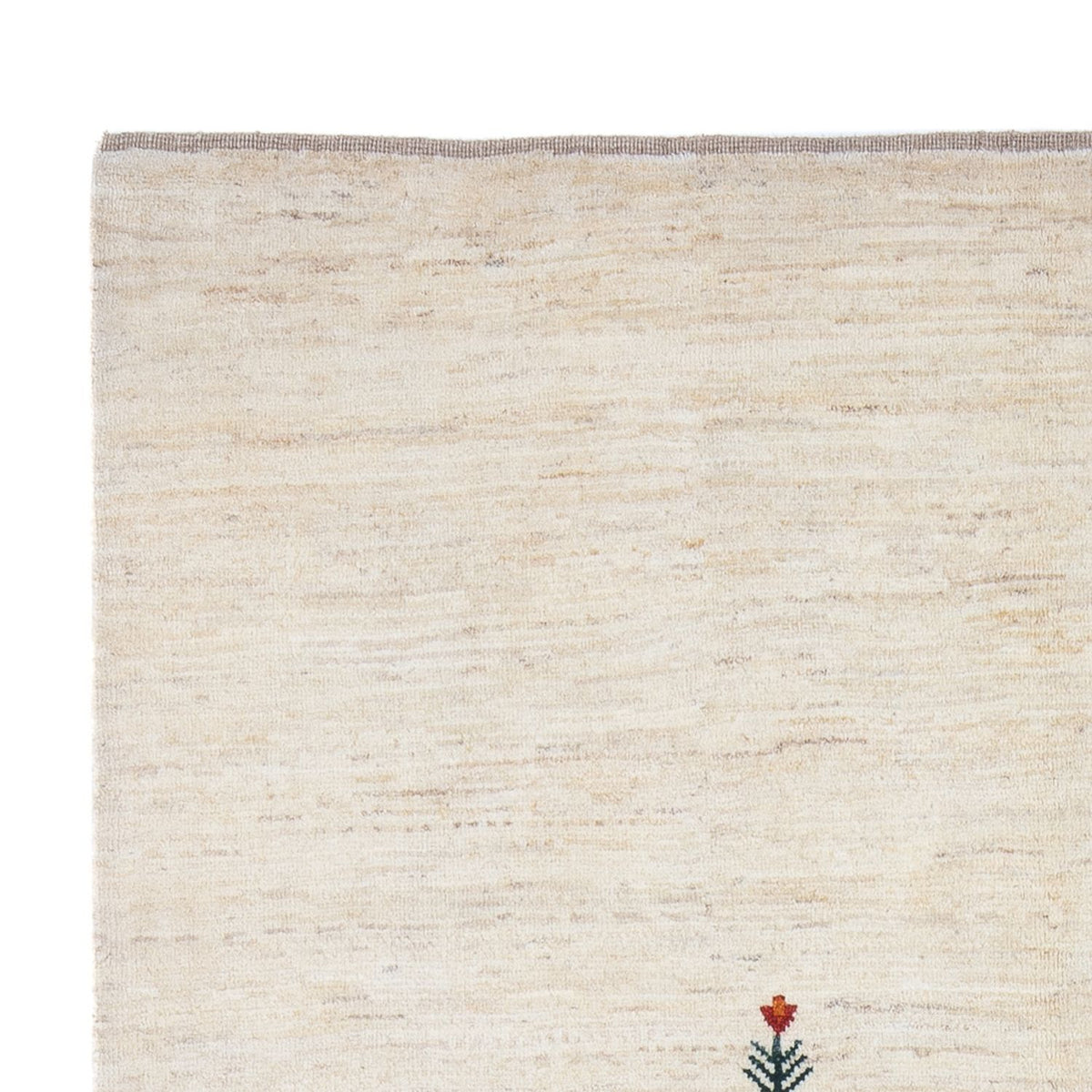 Gabbeh-matta - persisk - 207 x 155 cm - silver