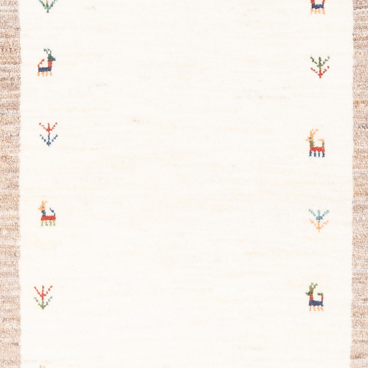 Gabbeh-matta - persisk - 156 x 103 cm - flerfärgad