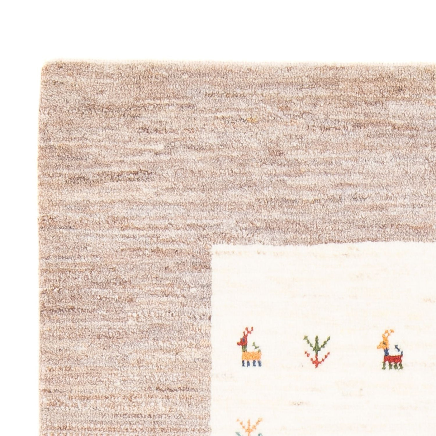 Gabbeh-matta - persisk - 156 x 103 cm - flerfärgad