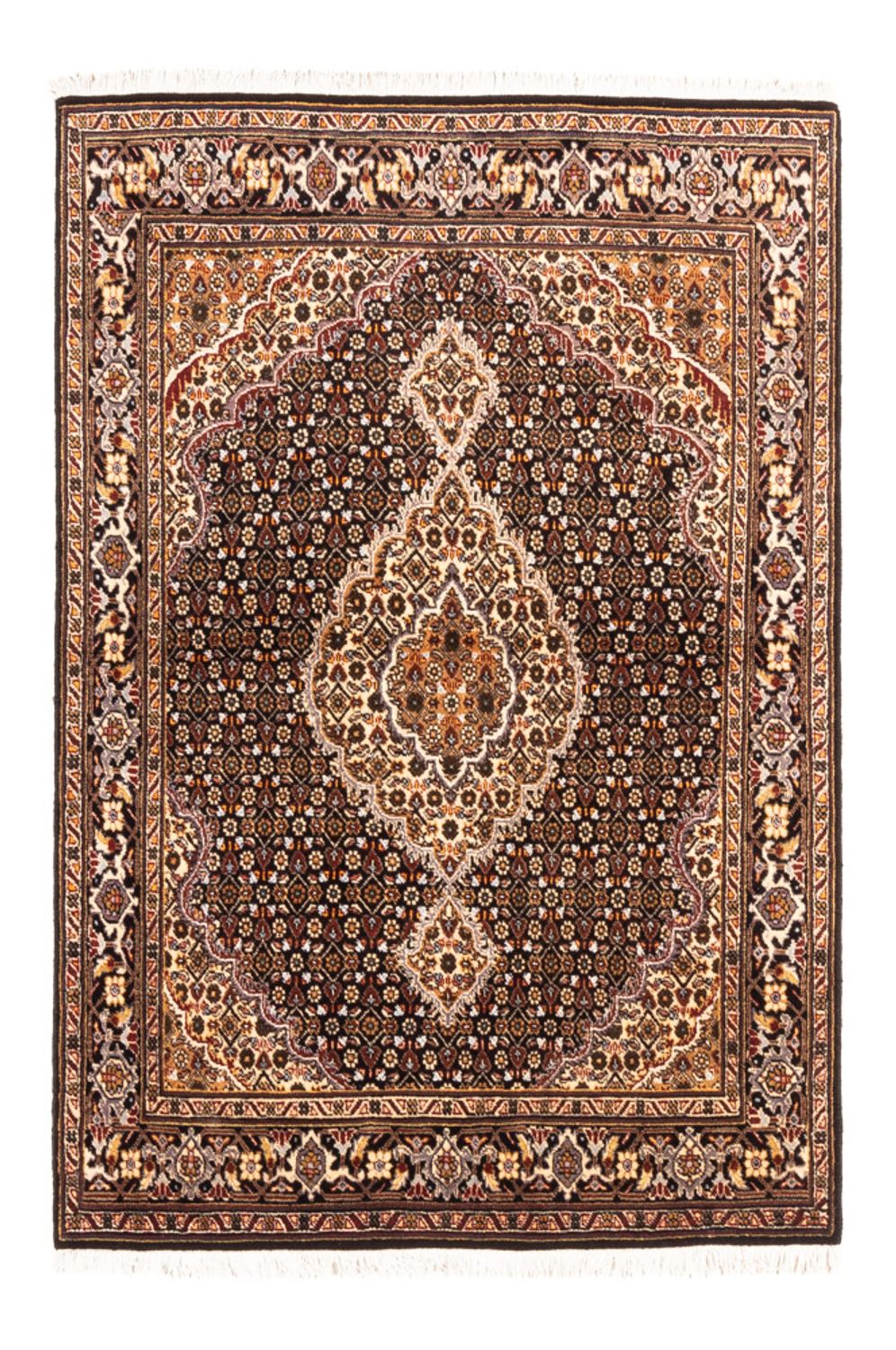 Persisk matta - Tabriz - Royal - 147 x 105 cm - mörkblå
