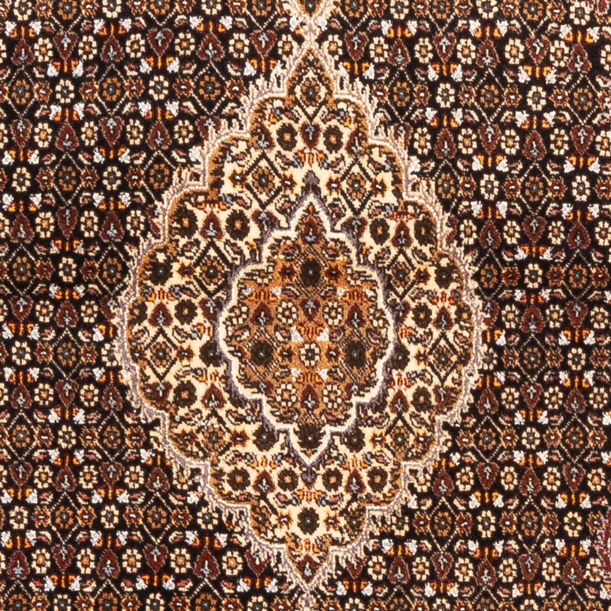 Persisk matta - Tabriz - Royal - 147 x 105 cm - mörkblå