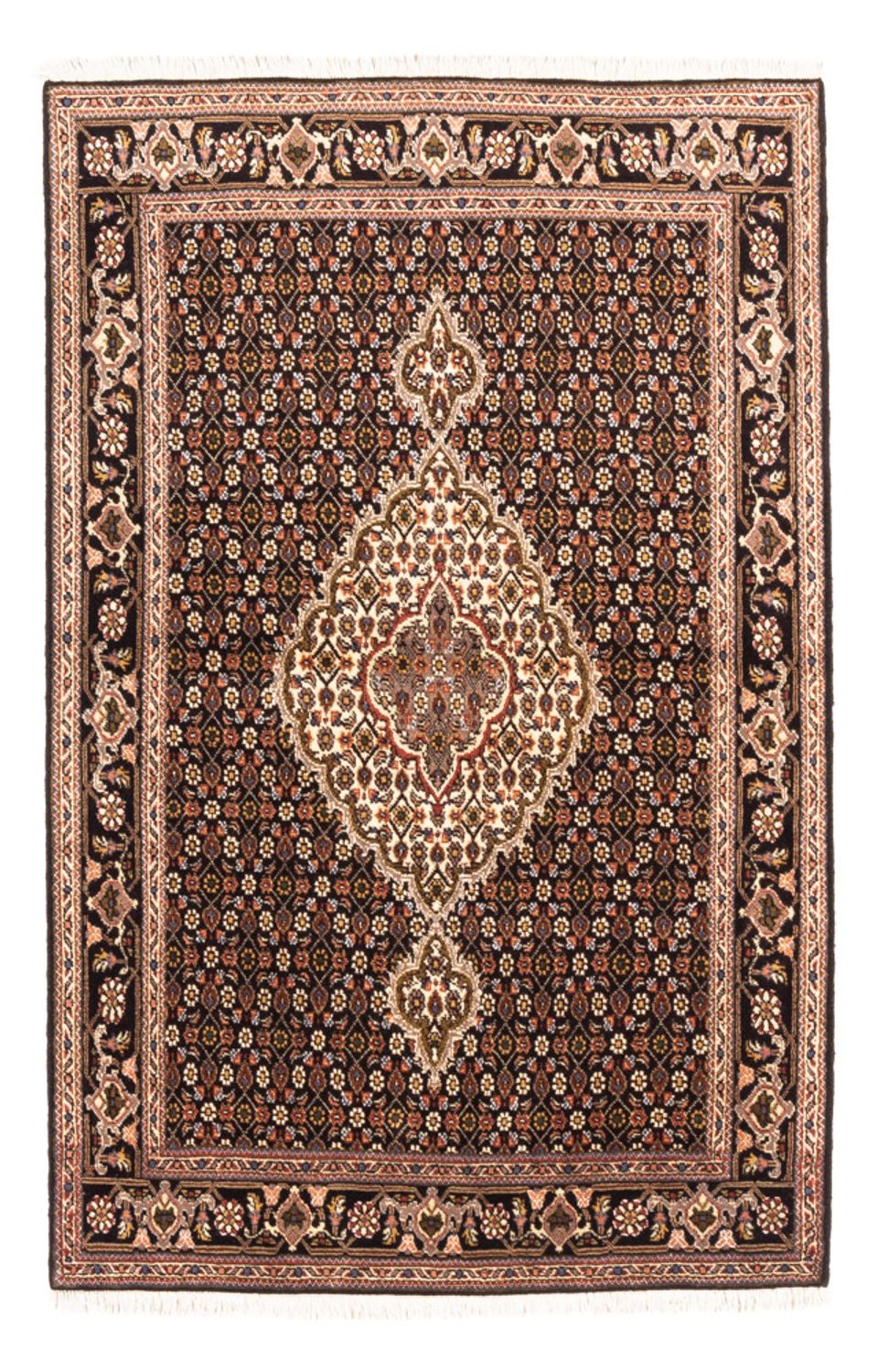 Persisk matta - Tabriz - Royal - 150 x 102 cm - mörkblå