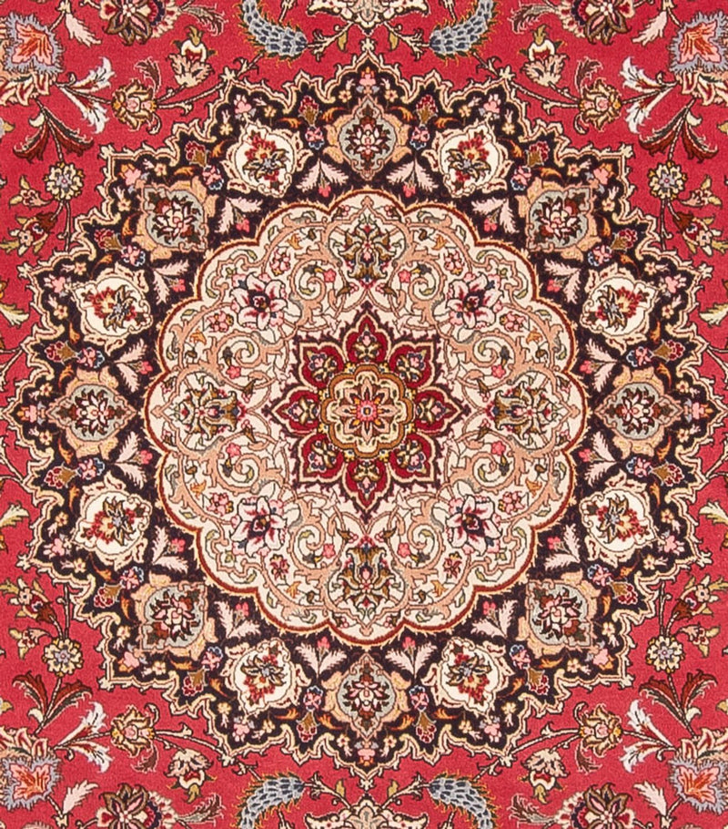 Persisk matta - Tabriz - Royal kvadrat  - 252 x 252 cm - röd