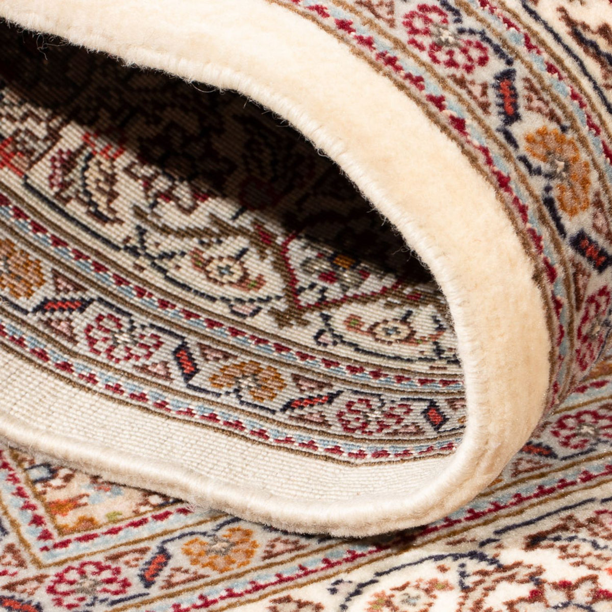 Persisk matta - Tabriz - Royal - 124 x 81 cm - beige
