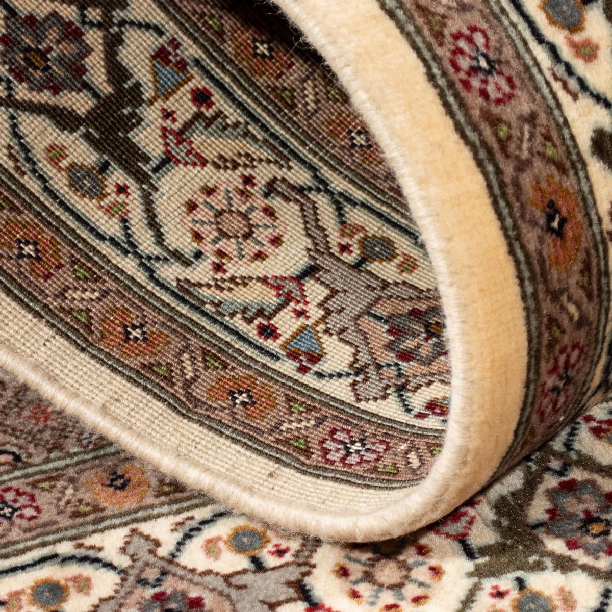 Persisk matta - Tabriz - Royal - 121 x 77 cm - beige