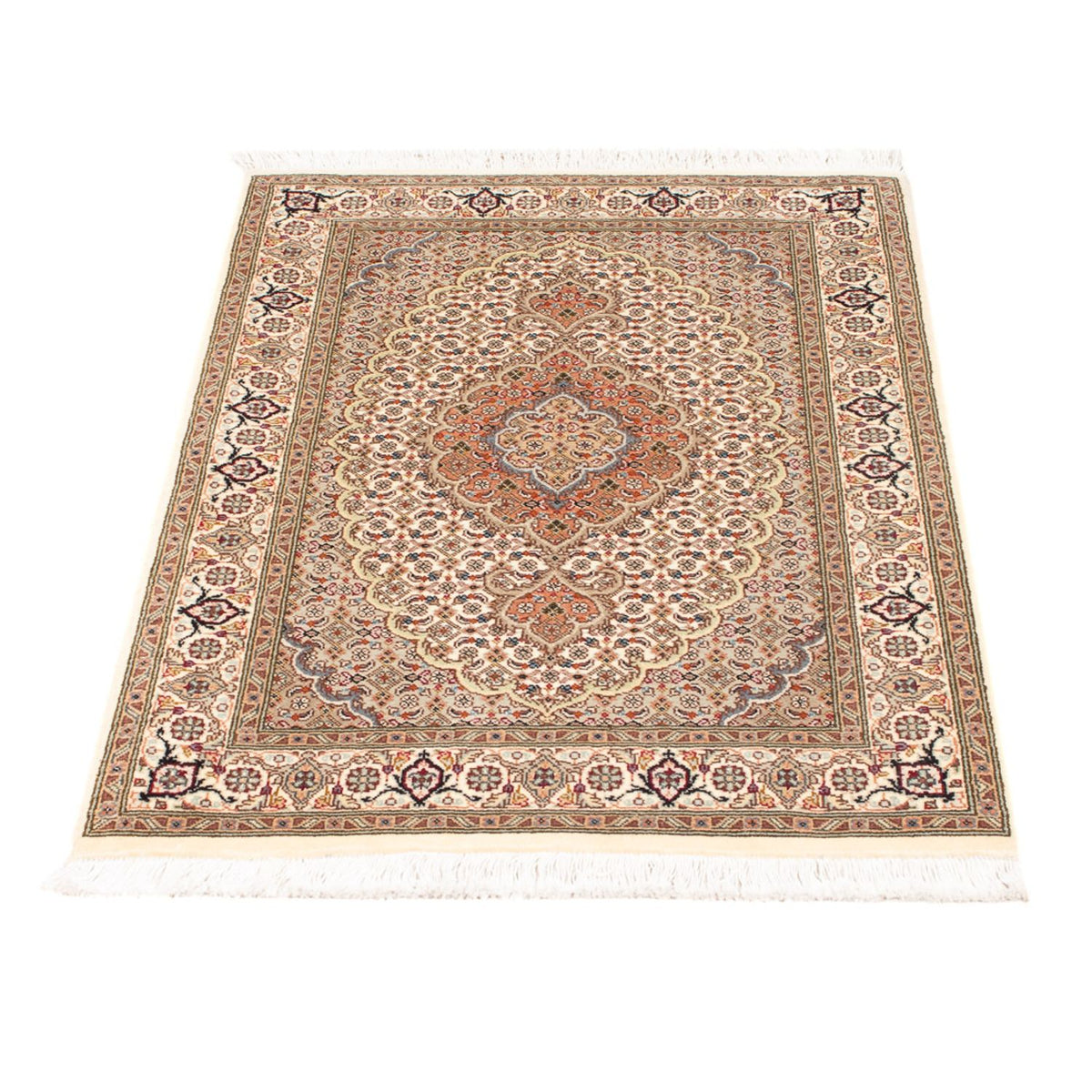 Persisk matta - Tabriz - Royal - 96 x 60 cm - beige