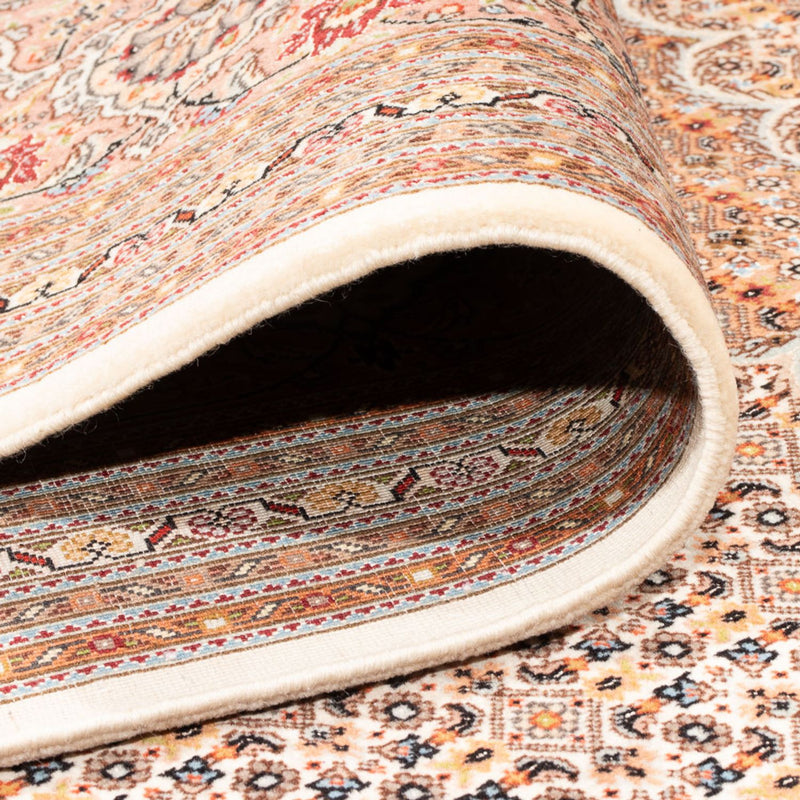 Persisk matta - Tabriz - 349 x 254 cm - ljusbrun