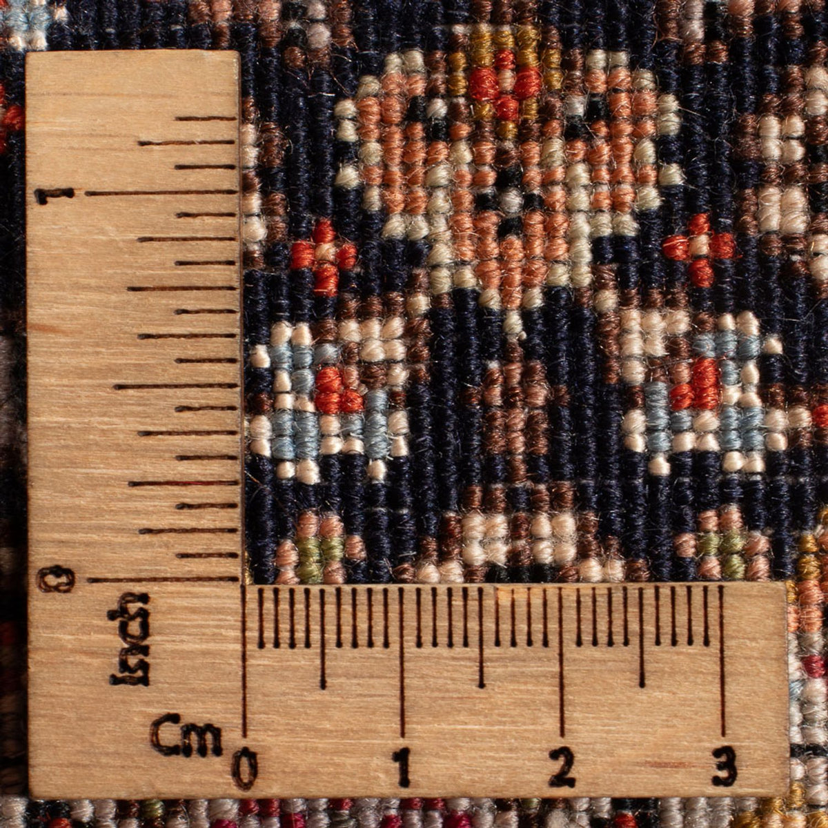 Persisk matta - Tabriz - Royal - 120 x 80 cm - mörkblå