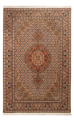 Persisk matta - Tabriz - Royal - 132 x 80 cm - grädde