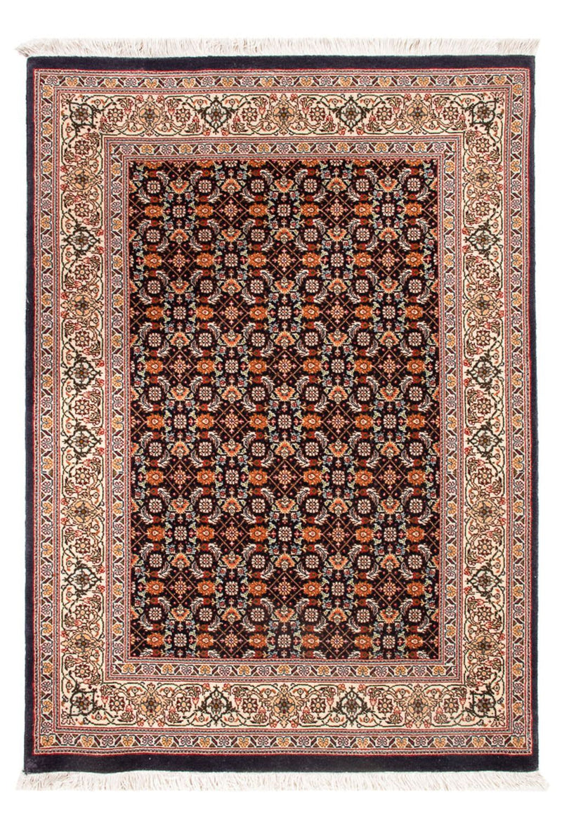 Persisk matta - Tabriz - Royal - 116 x 83 cm - mörkblå