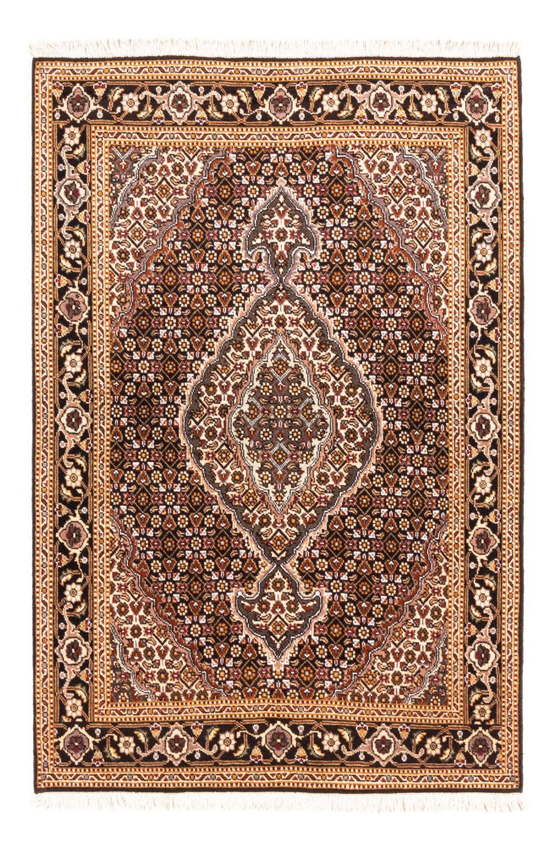 Persisk matta - Tabriz - 150 x 103 cm - mörkblå