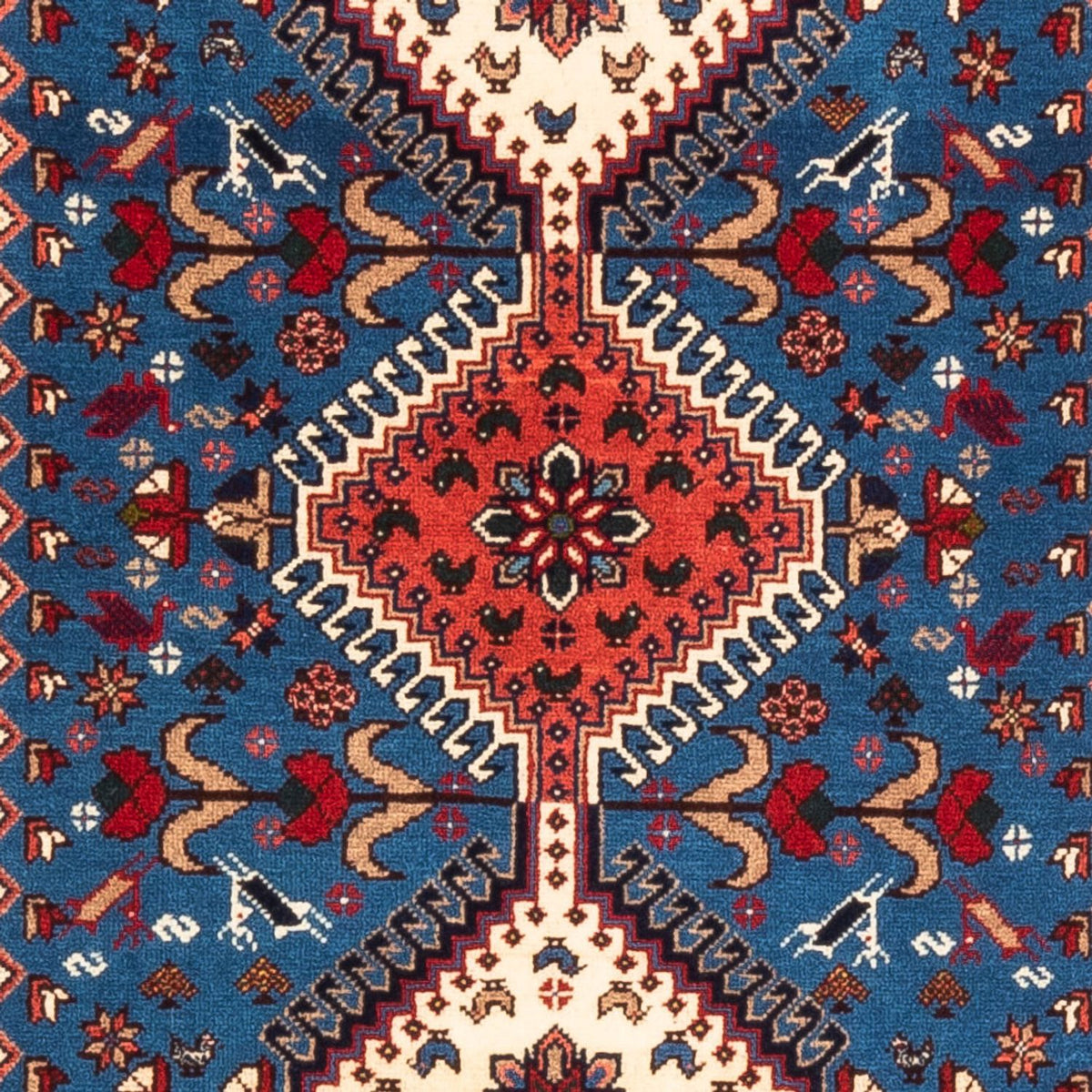 Runner Persisk matta - Nomadic - 197 x 82 cm - ljusblå