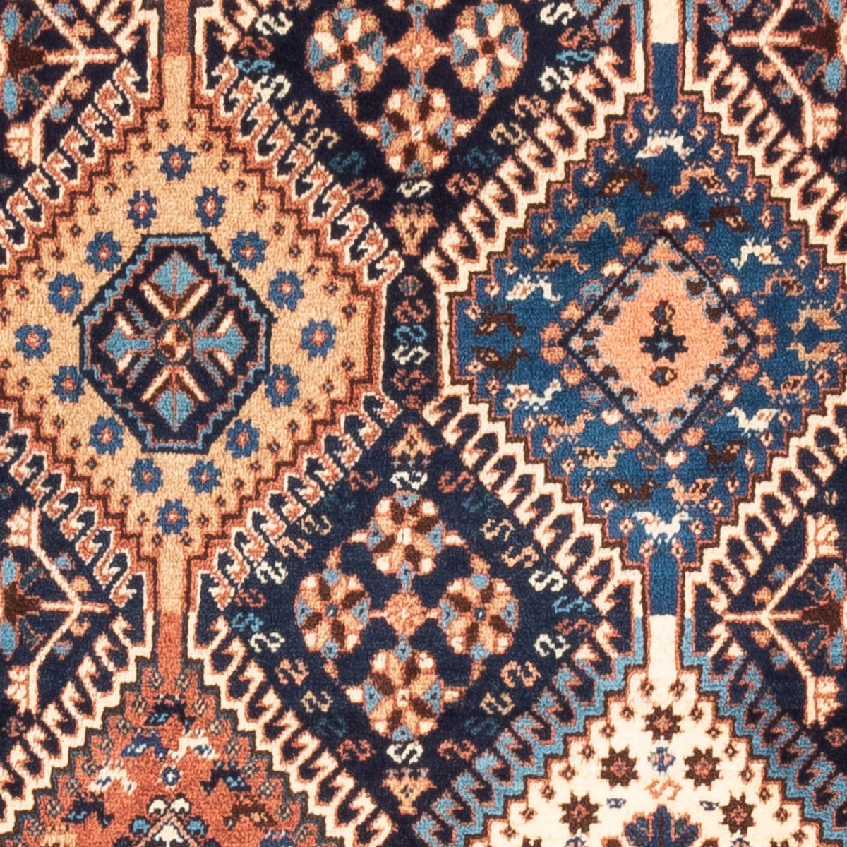 Runner Persisk matta - Nomadic - 185 x 80 cm - mörkblå