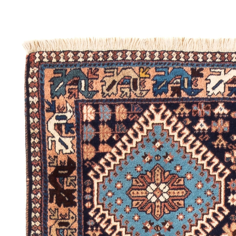 Runner Persisk matta - Nomadic - 185 x 80 cm - mörkblå