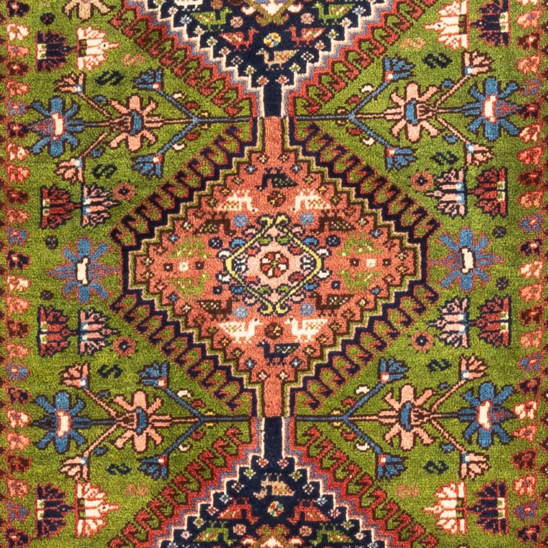 Runner Persisk matta - Nomadic - 193 x 82 cm - grön