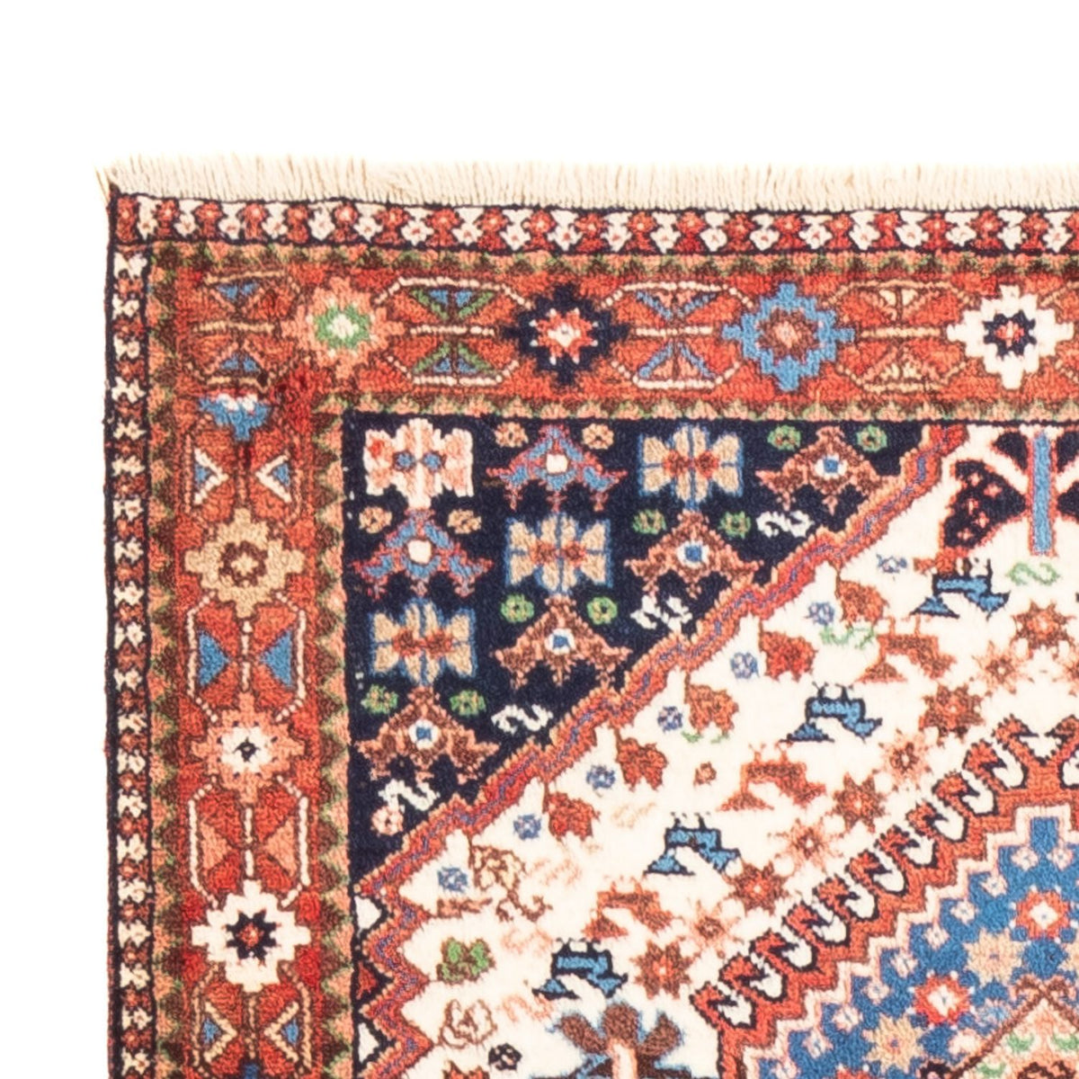 Runner Persisk matta - Nomadic - 200 x 80 cm - grädde