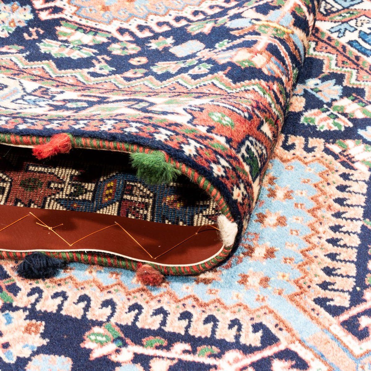 Runner Persisk matta - Nomadic - 200 x 83 cm - mörkblå