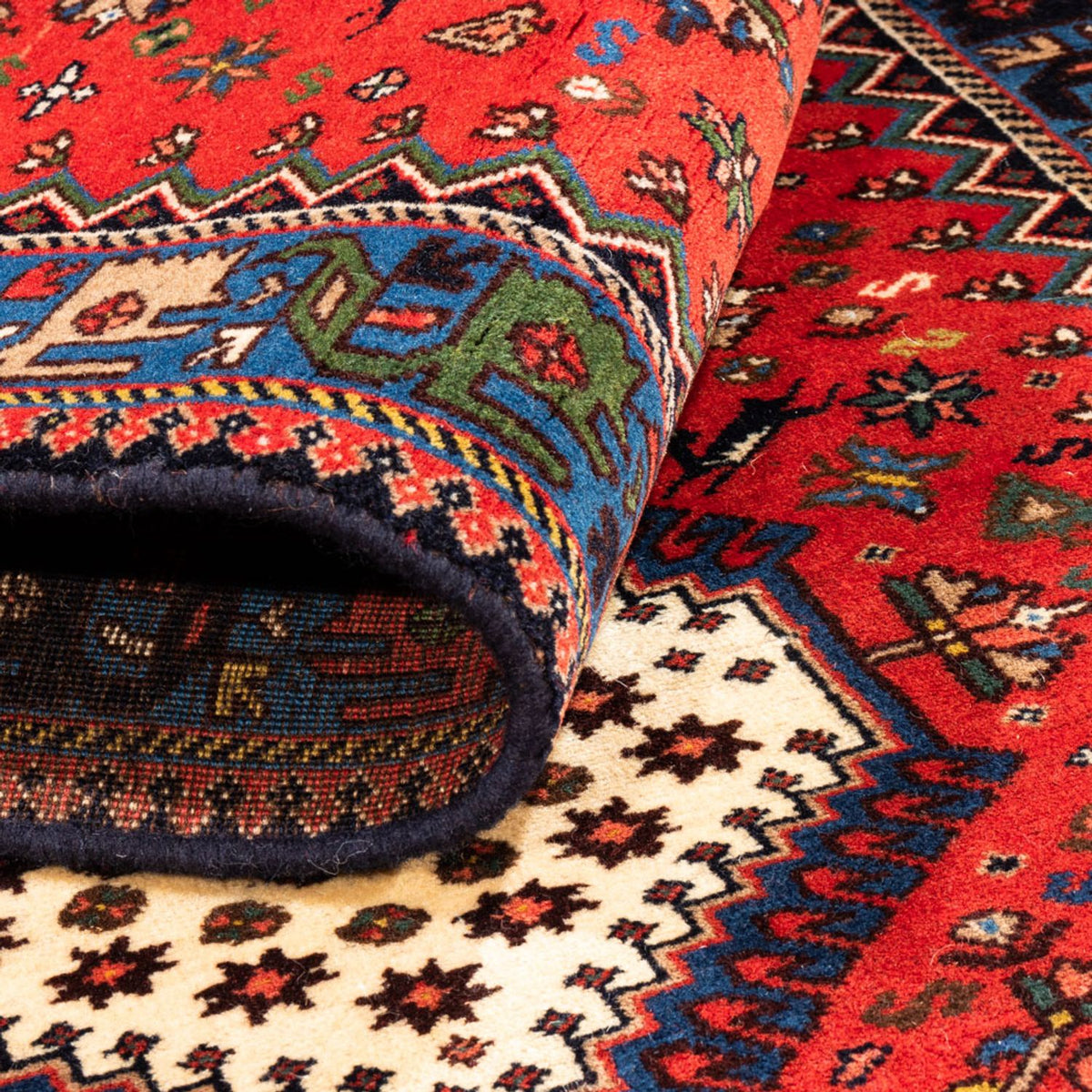 Runner Persisk matta - Nomadic - 194 x 81 cm - röd