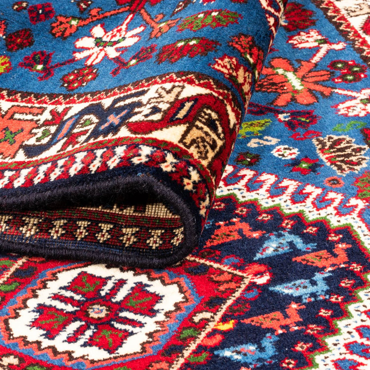 Runner Persisk matta - Nomadic - 200 x 79 cm - blå