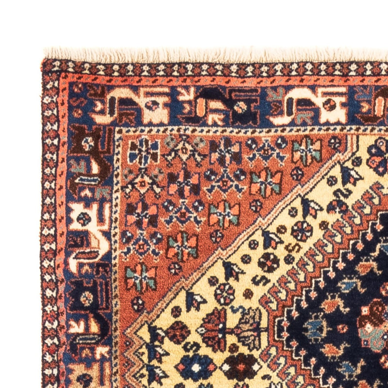 Persisk matta - Nomadic - 140 x 74 cm - grädde