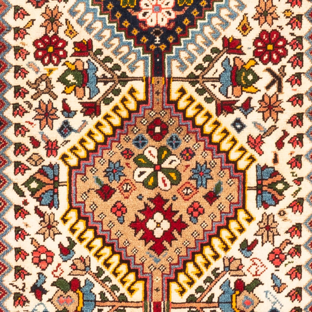 Runner Persisk matta - Nomadic - 188 x 82 cm - grädde