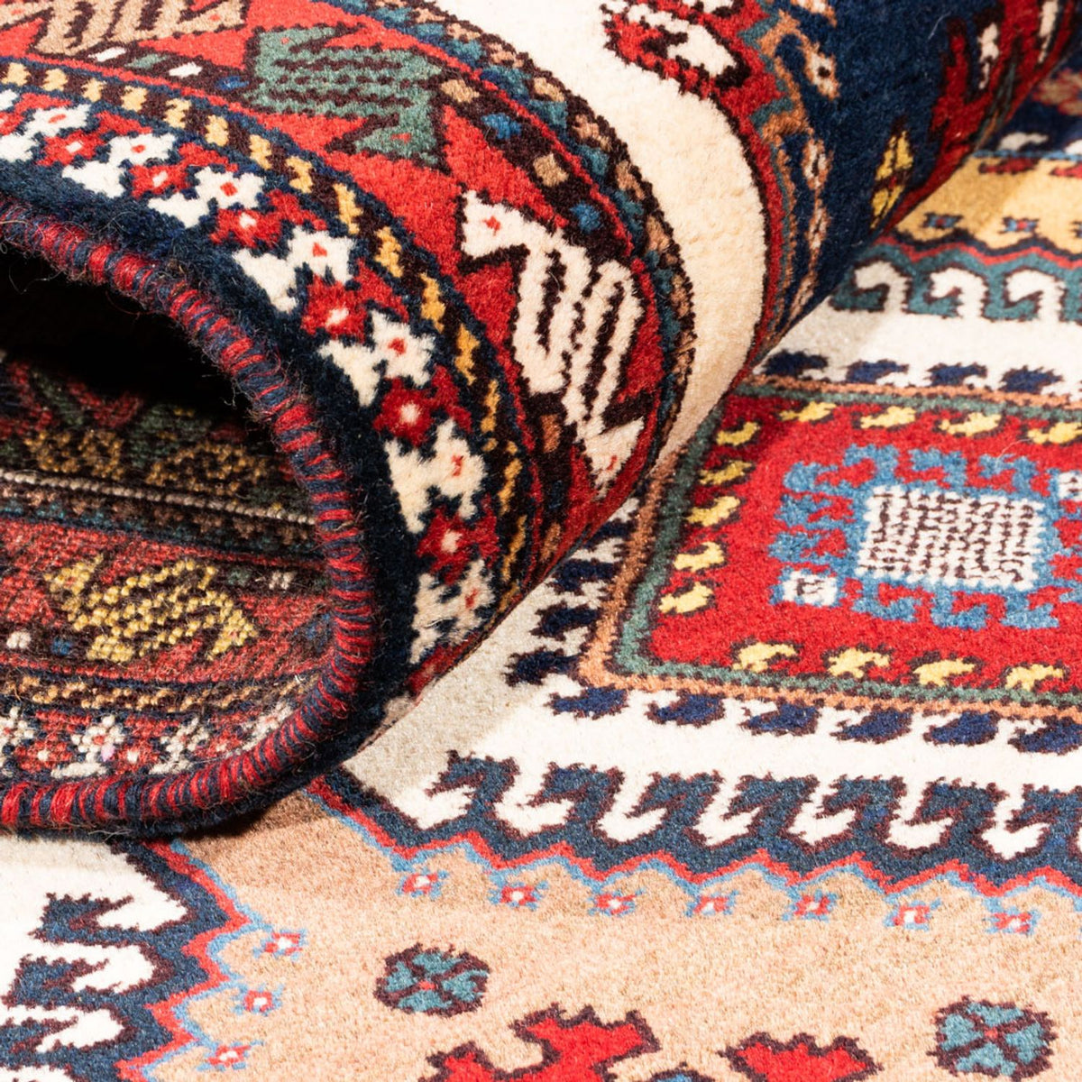 Runner Persisk matta - Nomadic - 184 x 80 cm - grädde