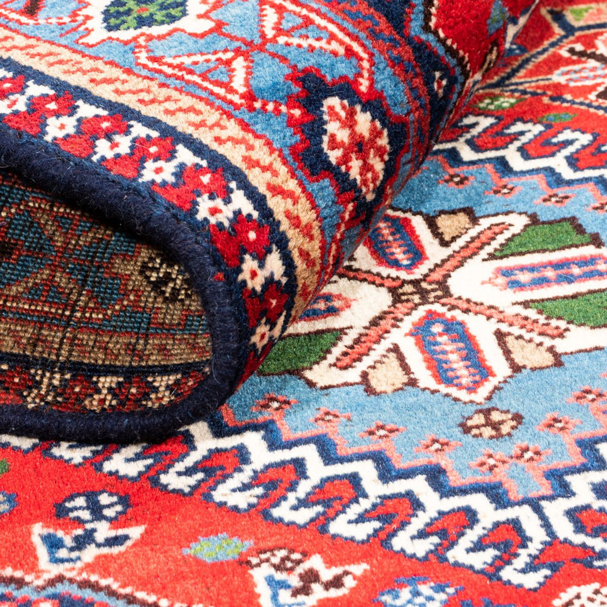 Persisk matta - Nomadic - 115 x 82 cm - röd