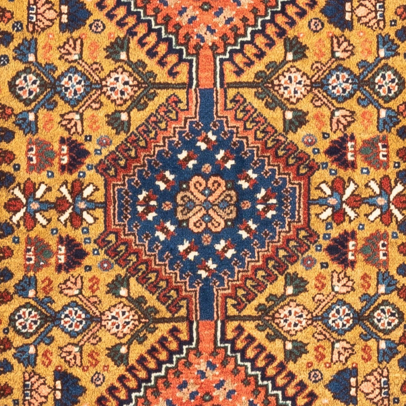 Persisk matta - Nomadic - 130 x 80 cm - gul