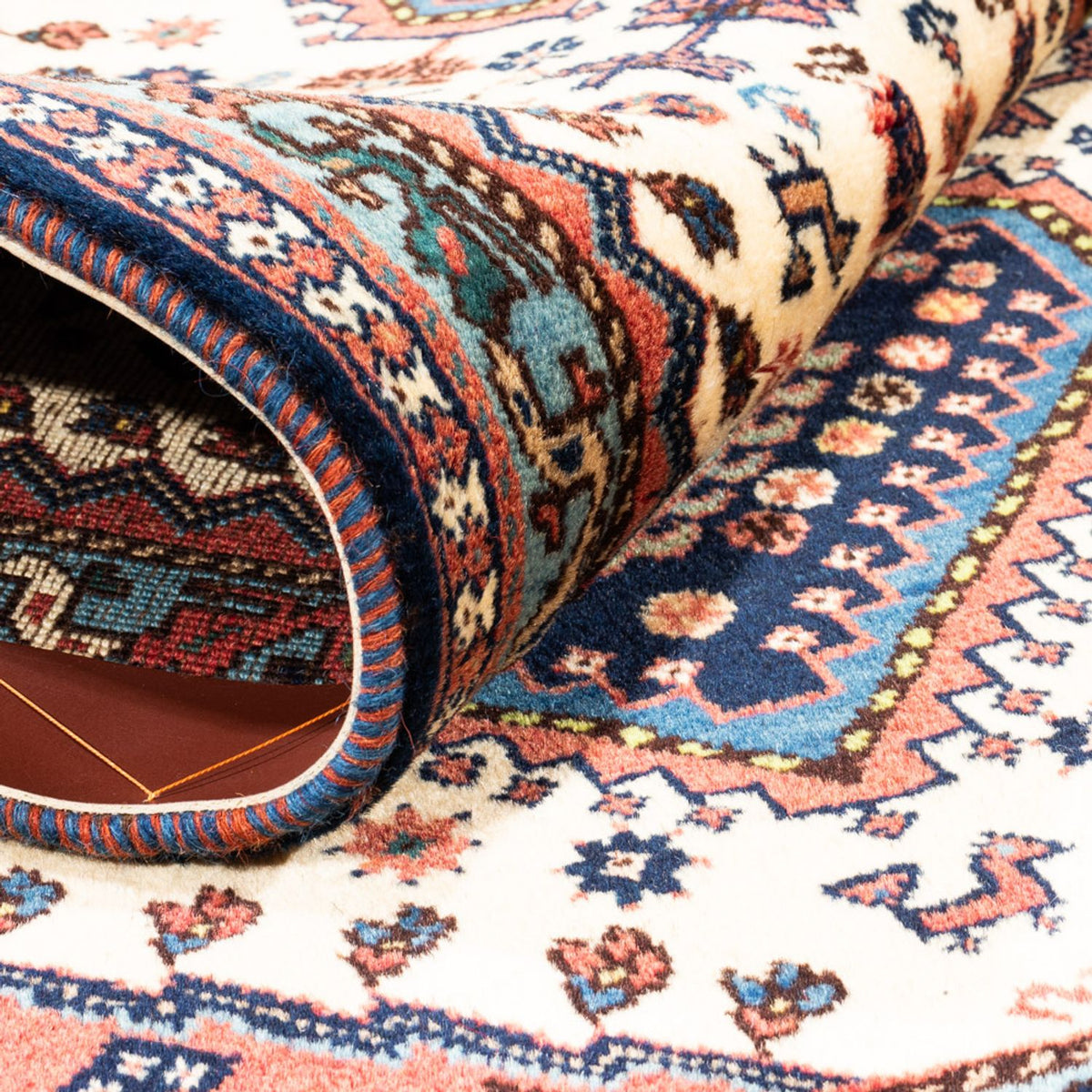 Persisk matta - Nomadic - 130 x 82 cm - grädde