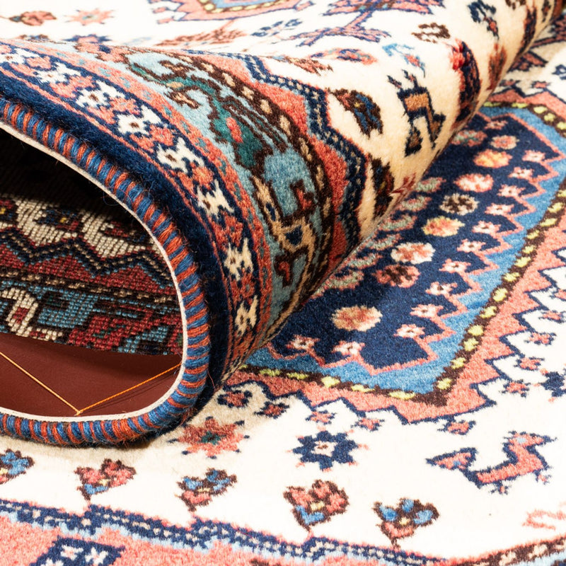 Persisk matta - Nomadic - 130 x 82 cm - grädde