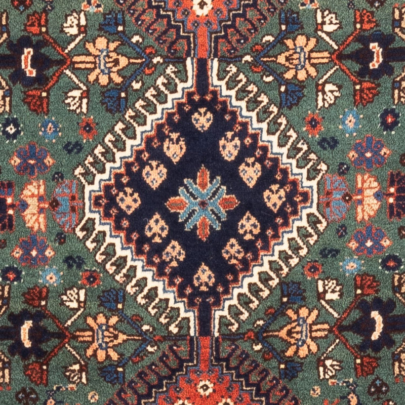 Persisk matta - Nomadic - 130 x 80 cm - grön