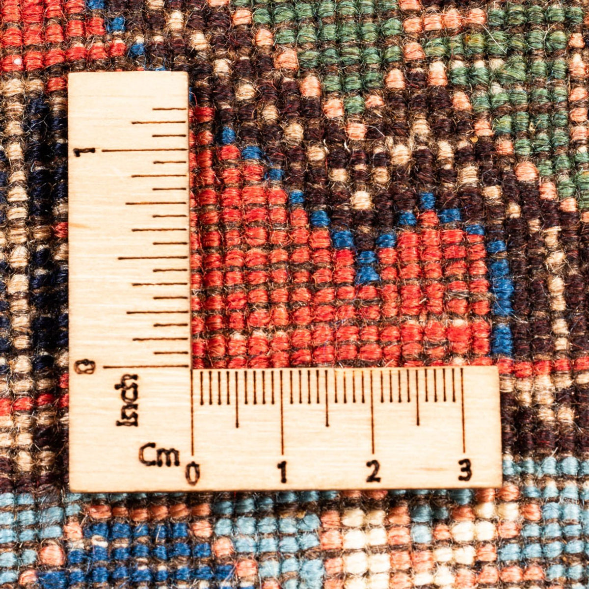 Persisk matta - Nomadic - 130 x 80 cm - grön