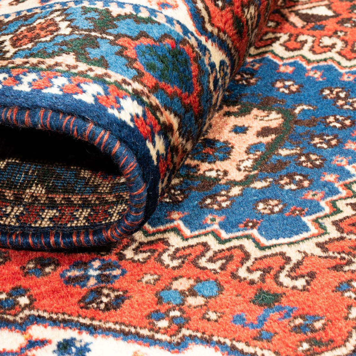 Persisk matta - Nomadic - 123 x 81 cm - röd