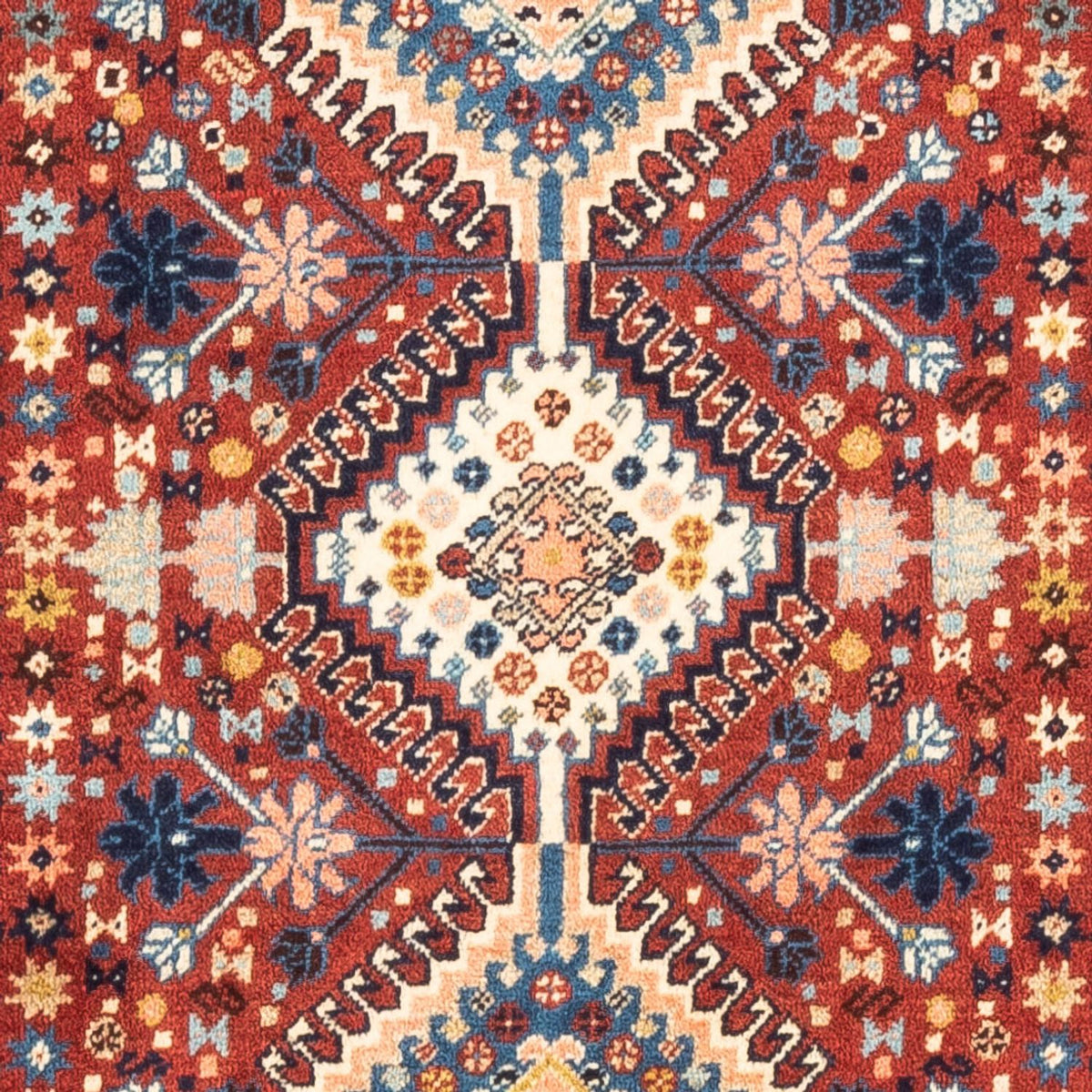 Persisk matta - Nomadic - 131 x 86 cm - röd