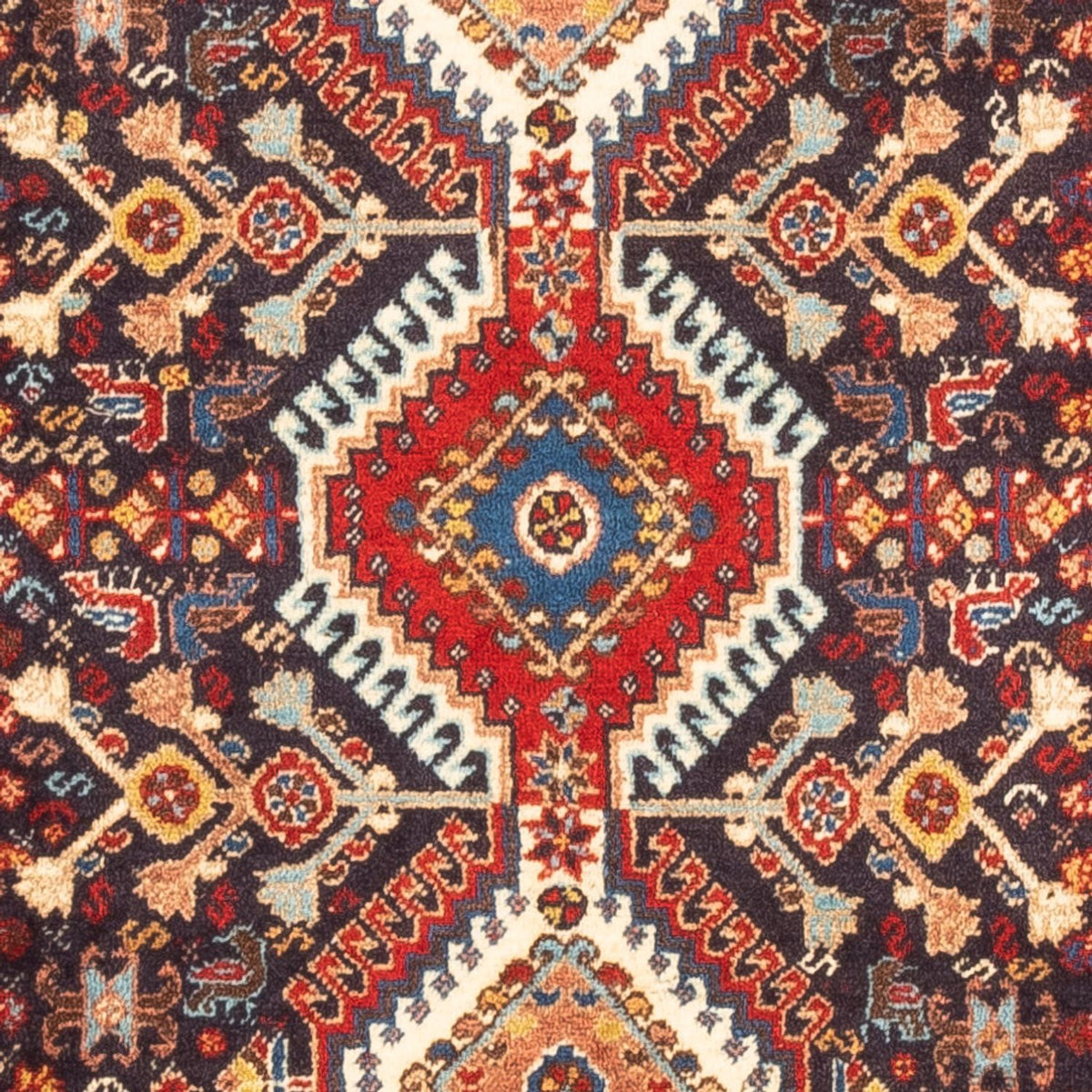 Persisk matta - Nomadic - 130 x 80 cm - mörkblå