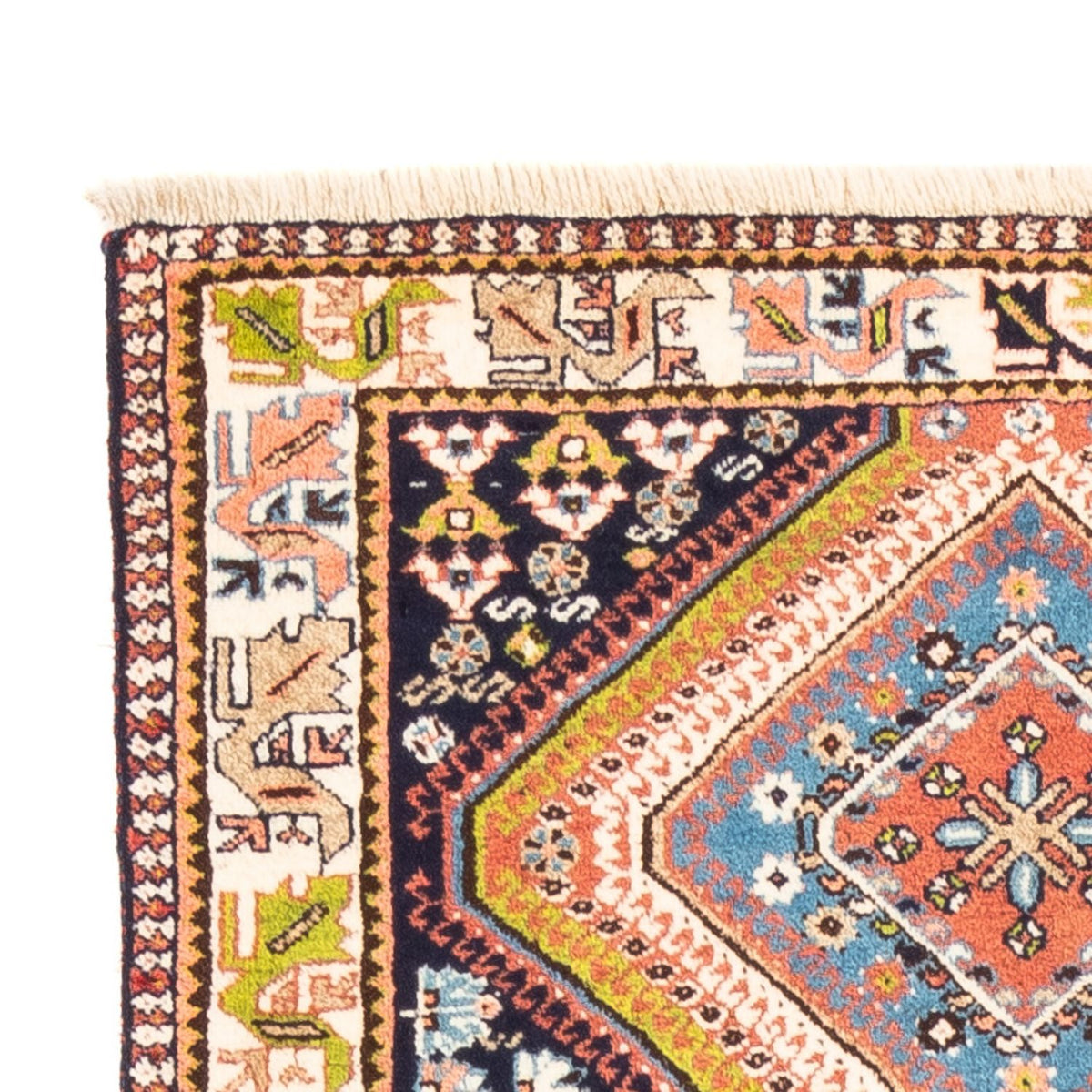 Runner Persisk matta - Nomadic - 198 x 80 cm - mörkblå