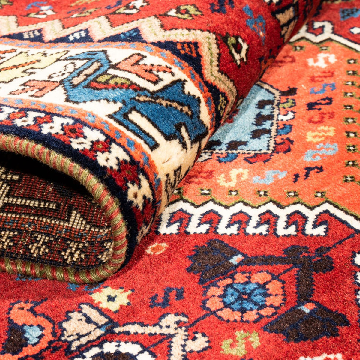 Runner Persisk matta - Nomadic - 196 x 80 cm - röd