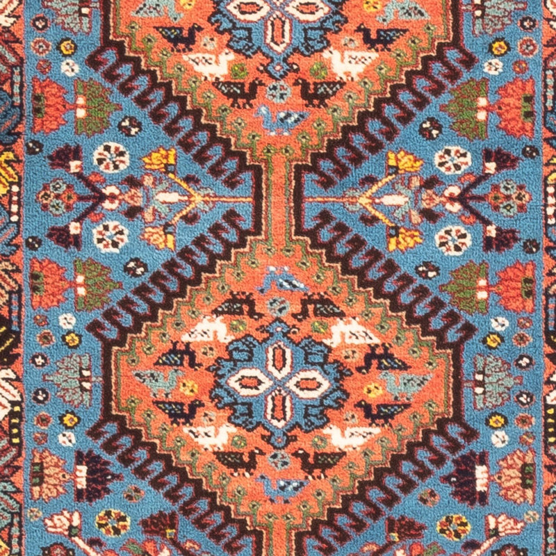 Runner Persisk matta - Nomadic - 200 x 60 cm - ljusblå