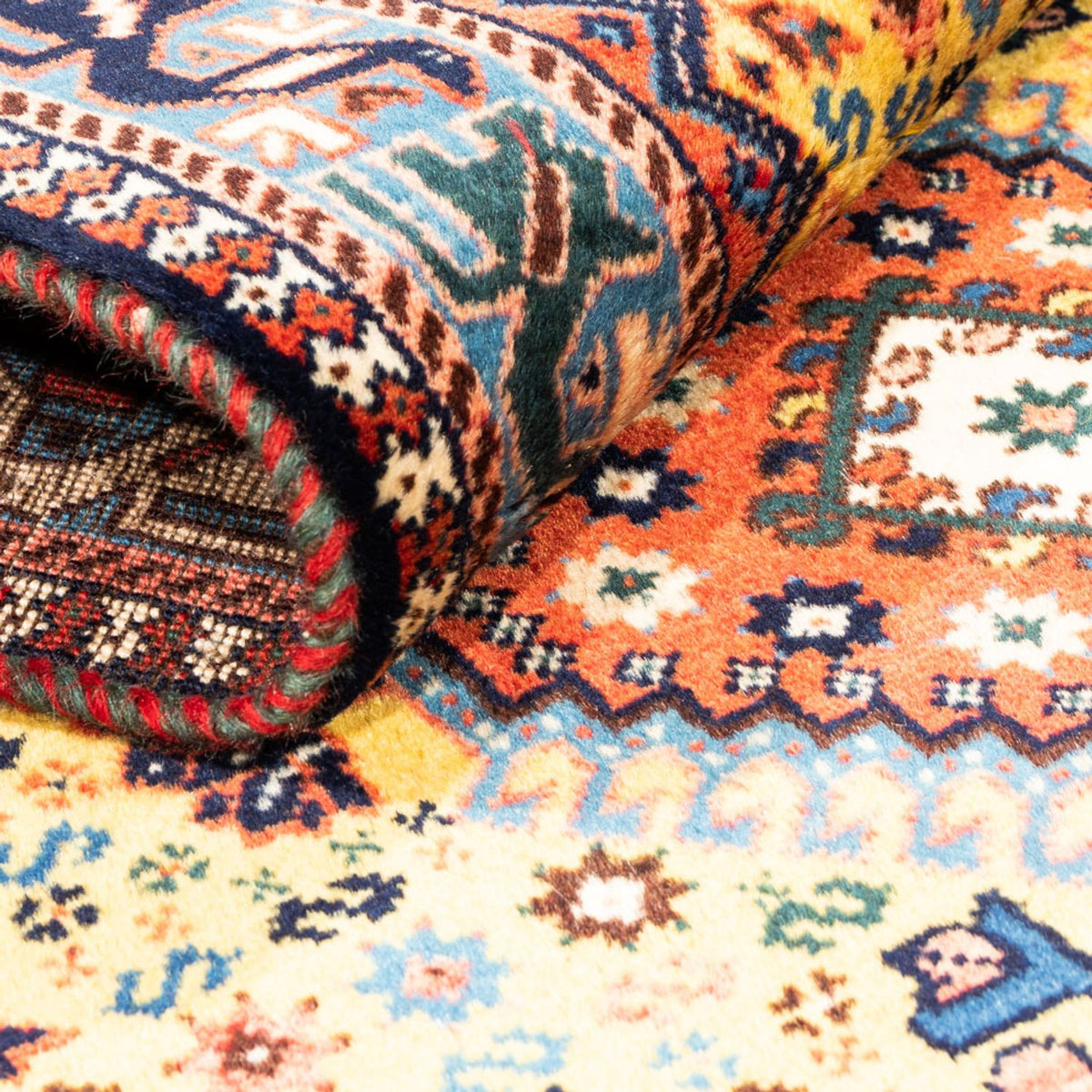 Runner Persisk matta - Nomadic - 195 x 83 cm - gul