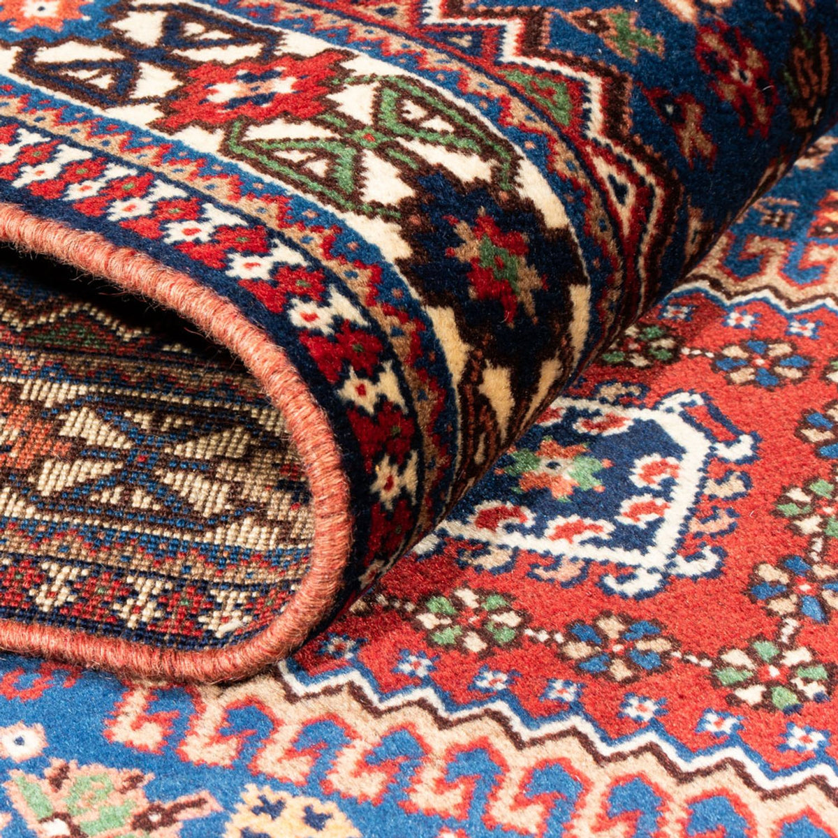 Runner Persisk matta - Nomadic - 196 x 80 cm - blå