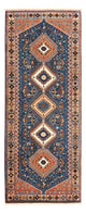 Runner Persisk matta - Nomadic - 200 x 84 cm - blå