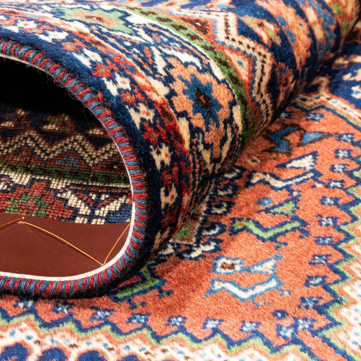 Runner Persisk matta - Nomadic - 204 x 80 cm - mörkblå