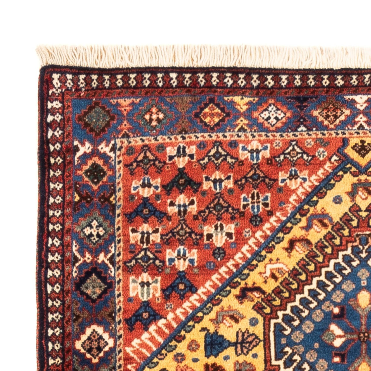 Persisk matta - Nomadic - 148 x 85 cm - gul